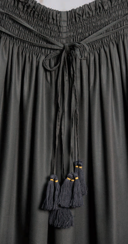 CULLOTE PANTS WITH TASSELS